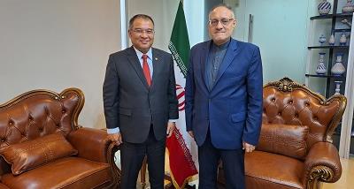 Designate Ambassador of Myanmar to Thailand Paid a Courtesy Call to the Ambassador of the Islamic Republic of Iran