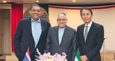 The Ambassador Met Senior Officials from Asian Institute of Technology